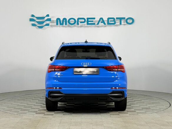 2019 Audi Q3 35 TFSI II (F3), голубой - вид 5