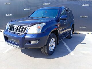 2008 Toyota Land Cruiser Prado 5-speed 120 Series Рестайлинг, синий, 1500000 рублей, вид 1