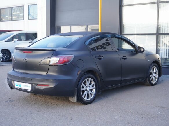 2009 Mazda 3 II (BL), чёрный, 565000 рублей - вид 4
