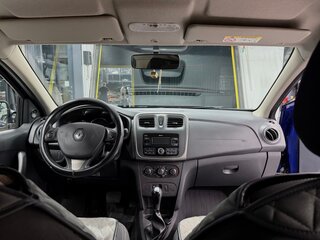 2017 Renault Logan II, синий, 850000 рублей, вид 4
