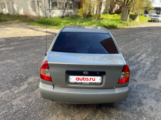 2008 Hyundai Accent ТагАЗ II, бежевый, 390000 рублей, вид 4