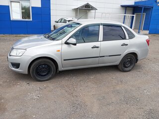 2015 Lada (ВАЗ) Granta I, серебристый, 370000 рублей, вид 3