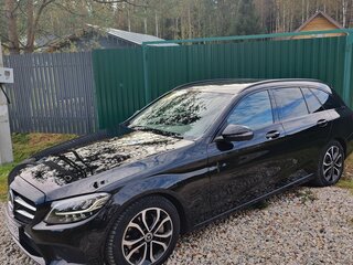 2019 Mercedes-Benz C-Класс 300 d IV (W205) Рестайлинг, чёрный, 2509000 рублей, вид 4