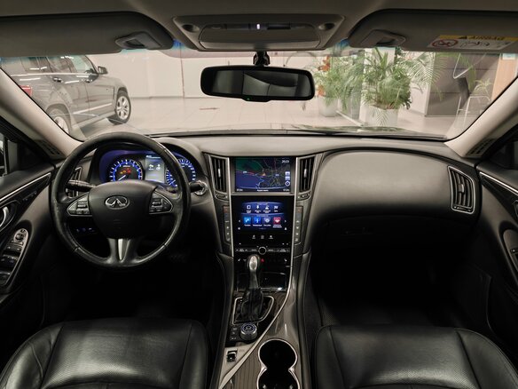 2015 Infiniti Q50 I, чёрный, 1520000 рублей - вид 9