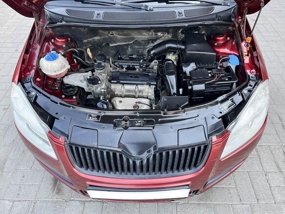 2008 Skoda Fabia II, пурпурный, 455000 рублей - вид 5