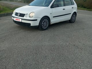 2002 Volkswagen Polo IV, белый, 290000 рублей, вид 1