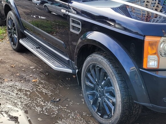 2009 Land Rover Discovery III, синий, 1100000 рублей - вид 6