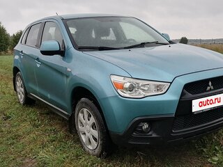 2012 Mitsubishi ASX I Рестайлинг, голубой, 610000 рублей, вид 3