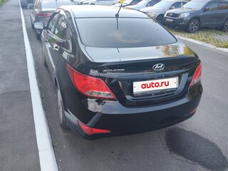 2016 Hyundai Solaris I Рестайлинг, чёрный, 1100000 рублей, вид 2