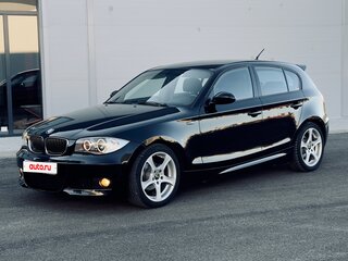 2008 BMW 1 серии 116i I (E81/E82/E87/E88) Рестайлинг, чёрный, 810000 рублей, вид 1