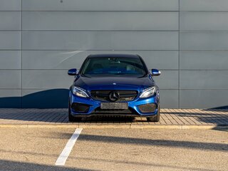 2015 Mercedes-Benz C-Класс 180 IV (W205), синий, 2295000 рублей, вид 2