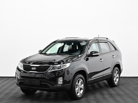 2017 Kia Sorento II Рестайлинг, чёрный, 1599000 рублей, вид 3