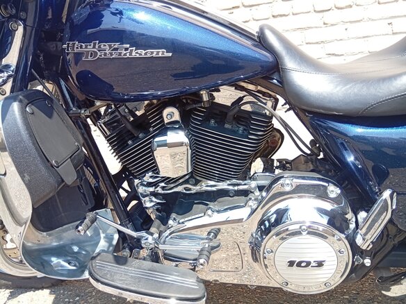 2012 Harley-Davidson Street Glide, синий, 1100000 рублей - вид 8