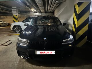2018 BMW 6 серии Gran Turismo 630d xDrive IV (G32), чёрный, 4720000 рублей, вид 3