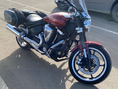 2006 Yamaha XV 1700 Warrior, красный, 750000 рублей, вид 1