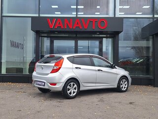 2012 Hyundai Solaris I, серебристый, 790000 рублей, вид 5