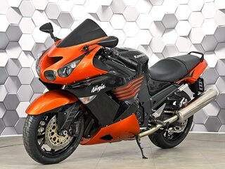 2009 Kawasaki ZZR 1400, оранжевый, 679000 рублей, вид 2