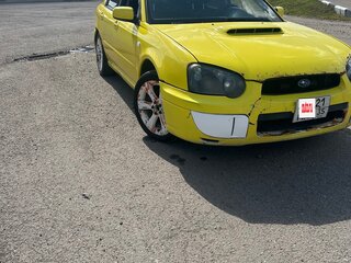 2002 Subaru Impreza II Рестайлинг 1, жёлтый, 300000 рублей, вид 2