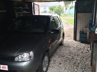 2011 Lada (ВАЗ) Kalina I, серый, 180000 рублей, вид 1