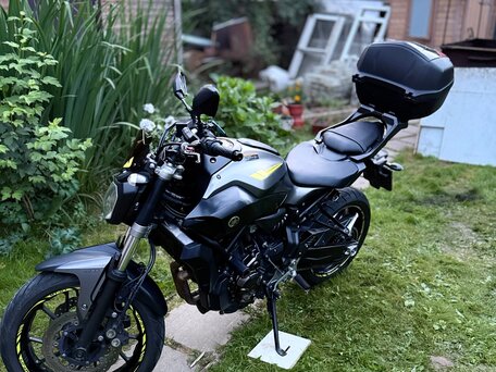 2014 Yamaha MT-07 (FZ-07), серый, 575000 рублей, вид 3