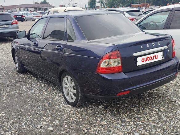 2015 Lada (ВАЗ) Priora I Рестайлинг, синий, 560000 рублей - вид 4