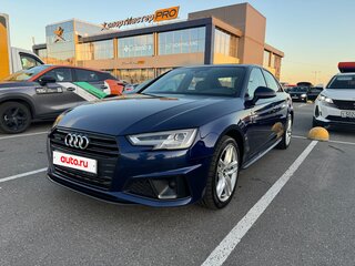 2019 Audi A4 V (B9), синий, 3600000 рублей, вид 4