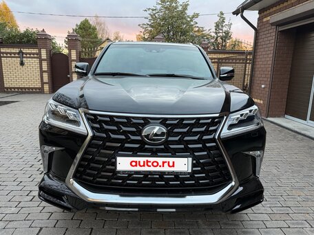 2021 Lexus LX 570 III Рестайлинг 2, чёрный, 16000000 рублей, вид 1