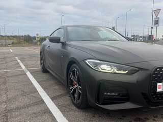2021 BMW 4 серии 420i G22, G23, G26, чёрный, 5600000 рублей, вид 3
