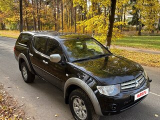 2010 Mitsubishi L200 IV, чёрный, 1445000 рублей, вид 4