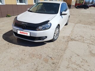 2012 Volkswagen Golf VI, белый, 600000 рублей, вид 1