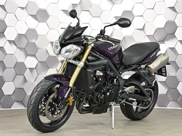 2011 Triumph Street Triple, фиолетовый, 555000 рублей - вид 1