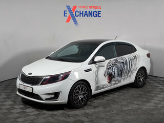 2012 Kia Rio 4-speed III, белый, 709000 рублей, вид 1