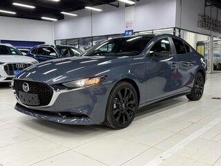 2022 Mazda 3 Axela IV (BP), голубой, 1375000 рублей, вид 2
