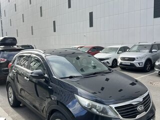 2013 Kia Sportage III, чёрный, 1250000 рублей, вид 3