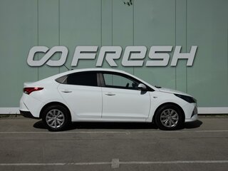 2020 Hyundai Solaris II Рестайлинг, белый, 1349000 рублей, вид 5