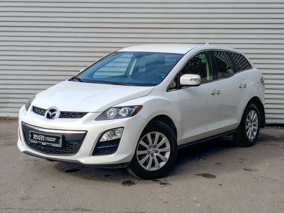 2011 Mazda CX-7 I Рестайлинг, белый, 1290000 рублей