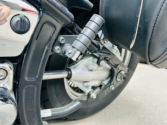 2003 Yamaha XVS1100, чёрный, 480000 рублей - вид 7