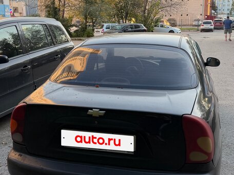 2008 Chevrolet Lanos I, чёрный, 59000 рублей, вид 4