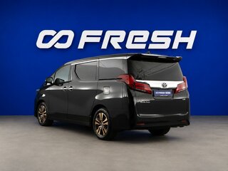 2018 Toyota Alphard III Рестайлинг, чёрный, 4390077 рублей, вид 2