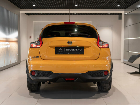 2015 Nissan Juke I Рестайлинг, жёлтый - вид 5