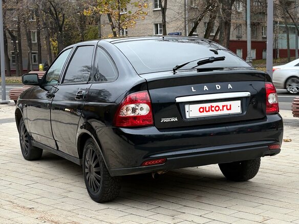 2009 Lada (ВАЗ) Priora I, чёрный, 275000 рублей - вид 4