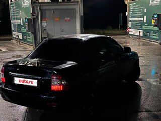 2008 Lada (ВАЗ) Priora Premier I, чёрный, 130000 рублей, вид 4