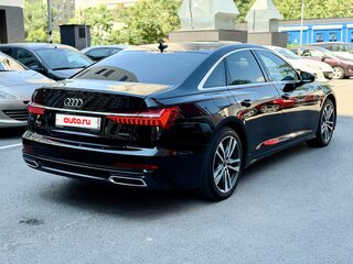 2021 Audi A6 45 TFSI V (C8), чёрный, 4090000 рублей, вид 4