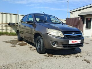 2014 Lada (ВАЗ) Granta I, коричневый, 235000 рублей, вид 2