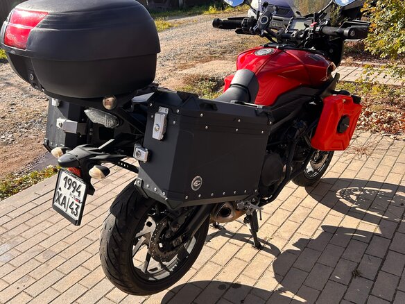 2015 Yamaha MT-09 Tracer (FJ-09), красный, 700000 рублей - вид 7