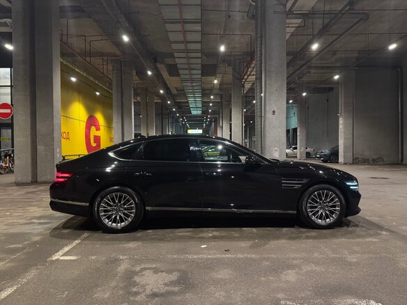2021 Genesis G80 II, чёрный, 4299000 рублей - вид 6