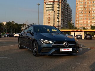 2020 Mercedes-Benz CLA 200 II (C118, X118), синий, 3200000 рублей, вид 3