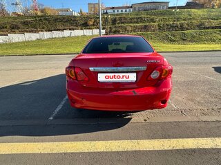 2007 Toyota Corolla AMT X (E140, E150), красный, 380000 рублей, вид 4