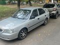 2010 Hyundai Accent ТагАЗ II, серебристый, 450000 рублей