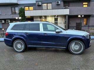 2014 Mercedes-Benz GL-Класс AMG 63 AMG, синий, 5100000 рублей, вид 3